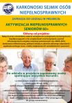 Aktywizacja niepełnosprawnych seniorów 60+